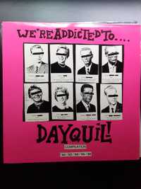 We're Addicted To....Dayquil! - comp - Scooby Don't , The Crumbs , The Mushuganas - Lantzcentrl Records - clear vinyl - 1996