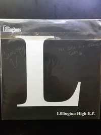  The Lillingtons ‎– Lillington High E.P.  - Clearview Records, Skull Duggery - clear vinyl / black cover - #20/498 - 1997